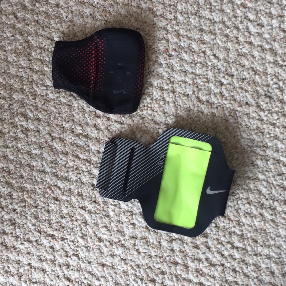 Nike lot 2 iPod armband running sleeves iPhone 5